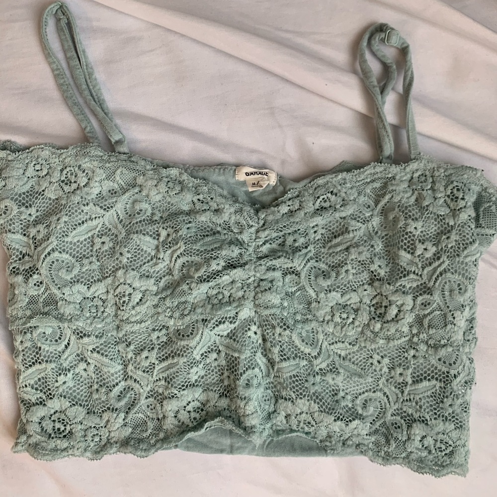 Garage crop top
